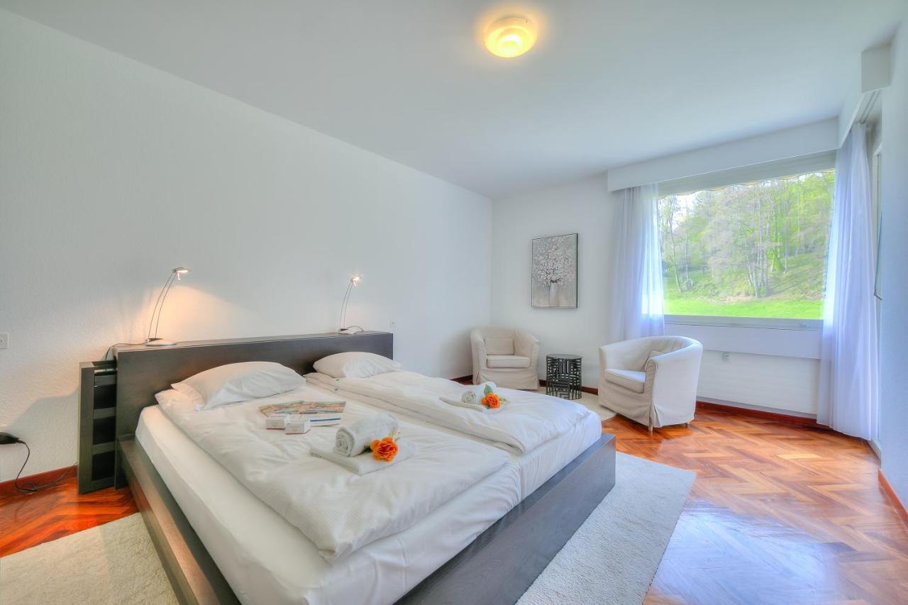 Residenza Parco Carona - Happy Rentals Lugano Dış mekan fotoğraf