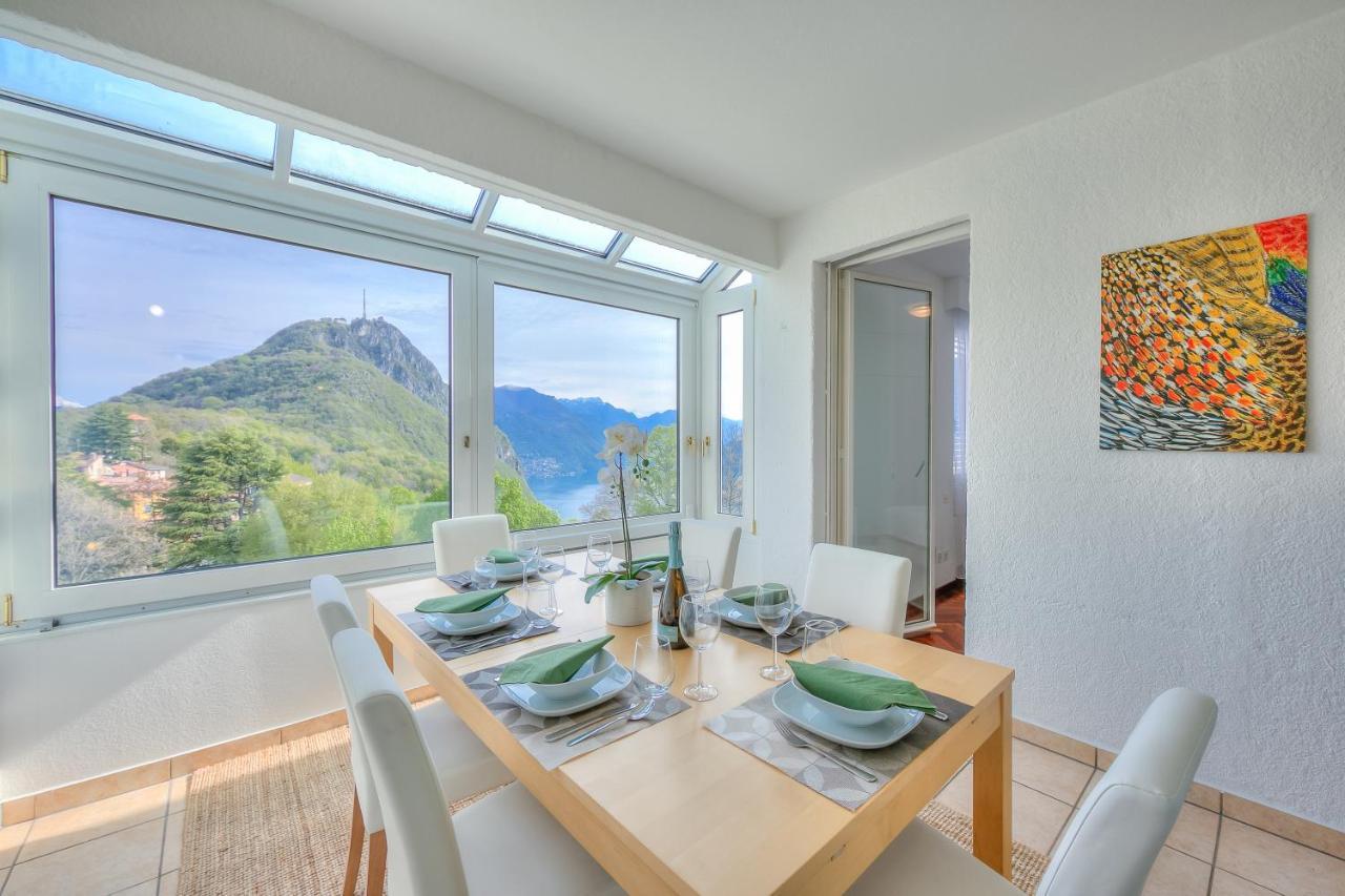 Residenza Parco Carona - Happy Rentals Lugano Dış mekan fotoğraf