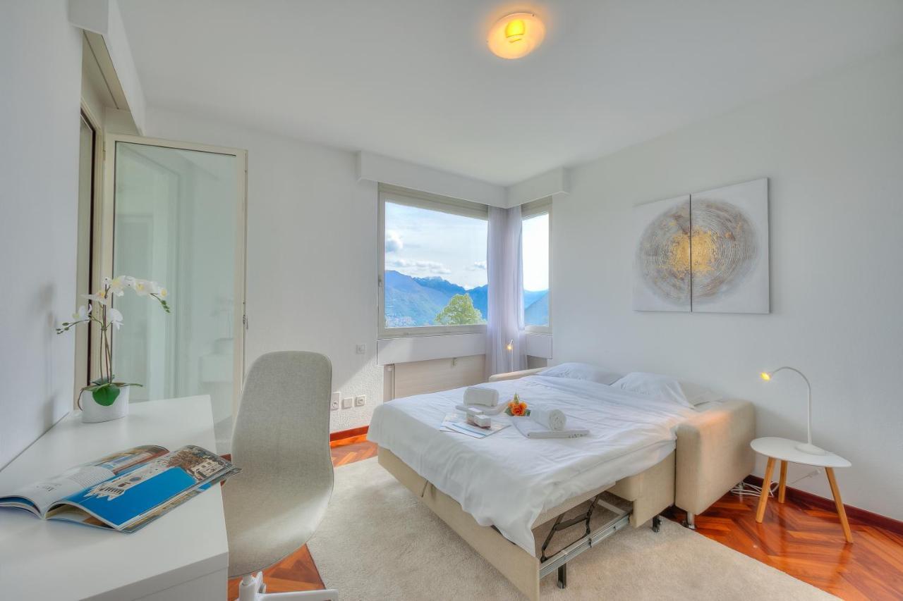 Residenza Parco Carona - Happy Rentals Lugano Dış mekan fotoğraf