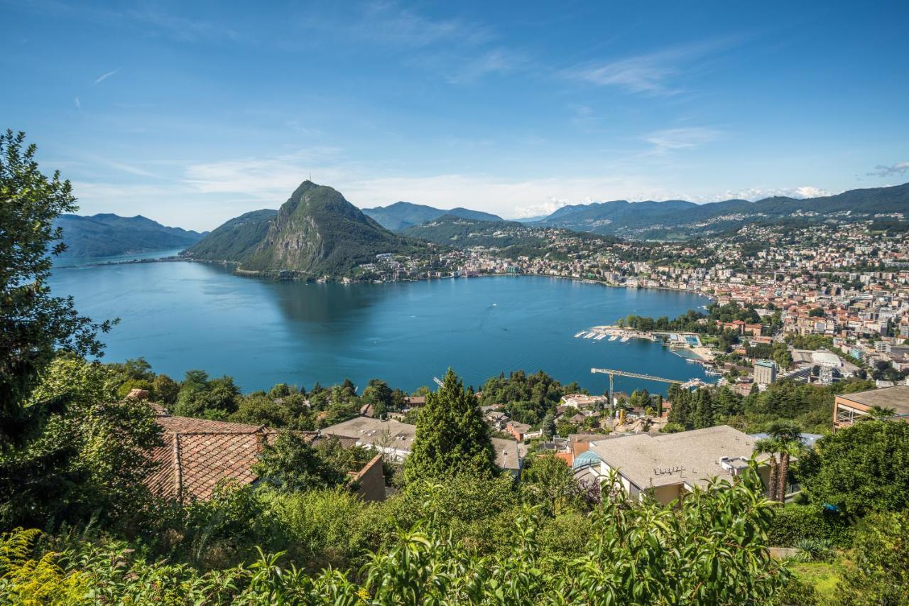 Residenza Parco Carona - Happy Rentals Lugano Dış mekan fotoğraf