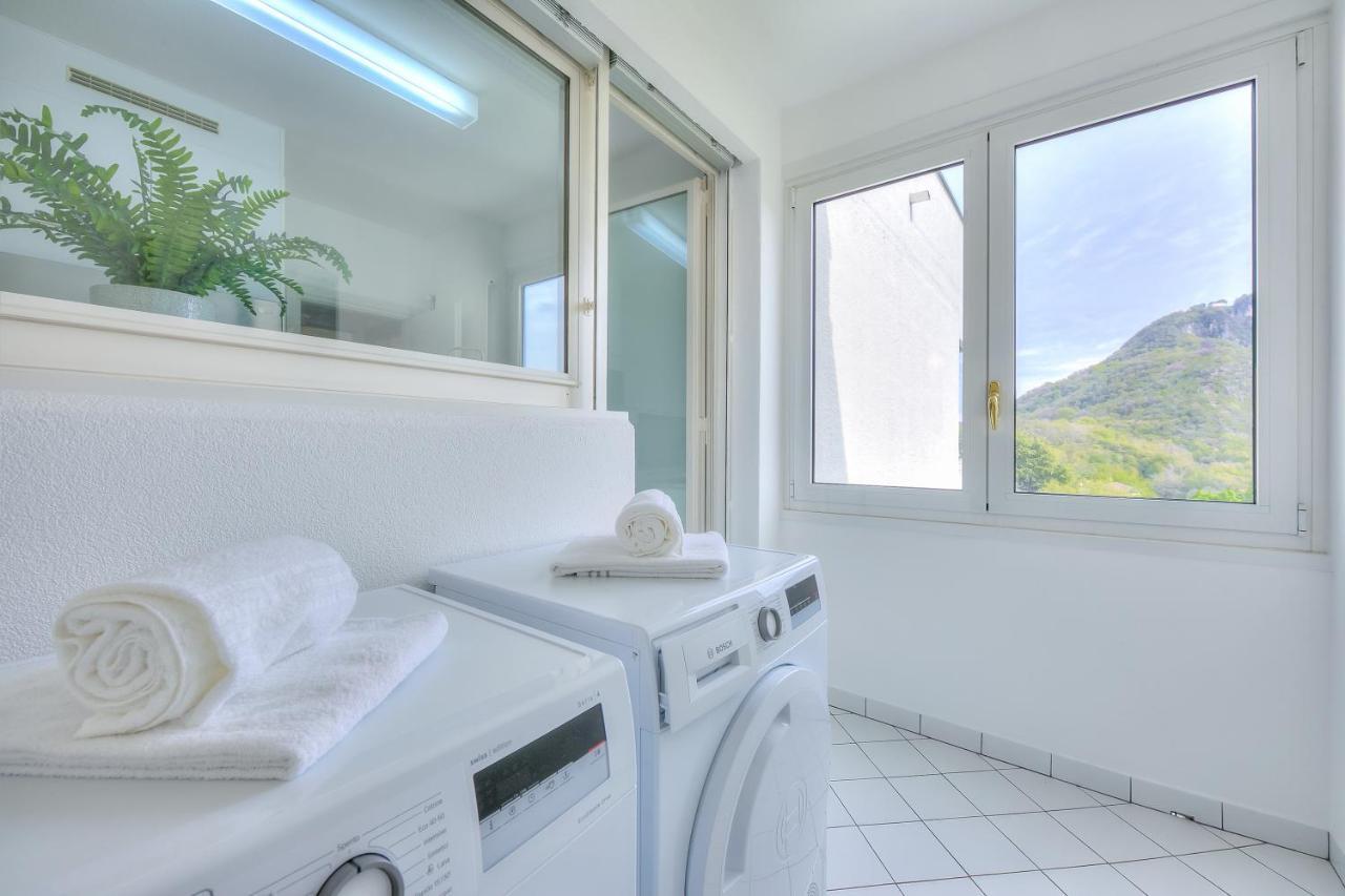 Residenza Parco Carona - Happy Rentals Lugano Dış mekan fotoğraf