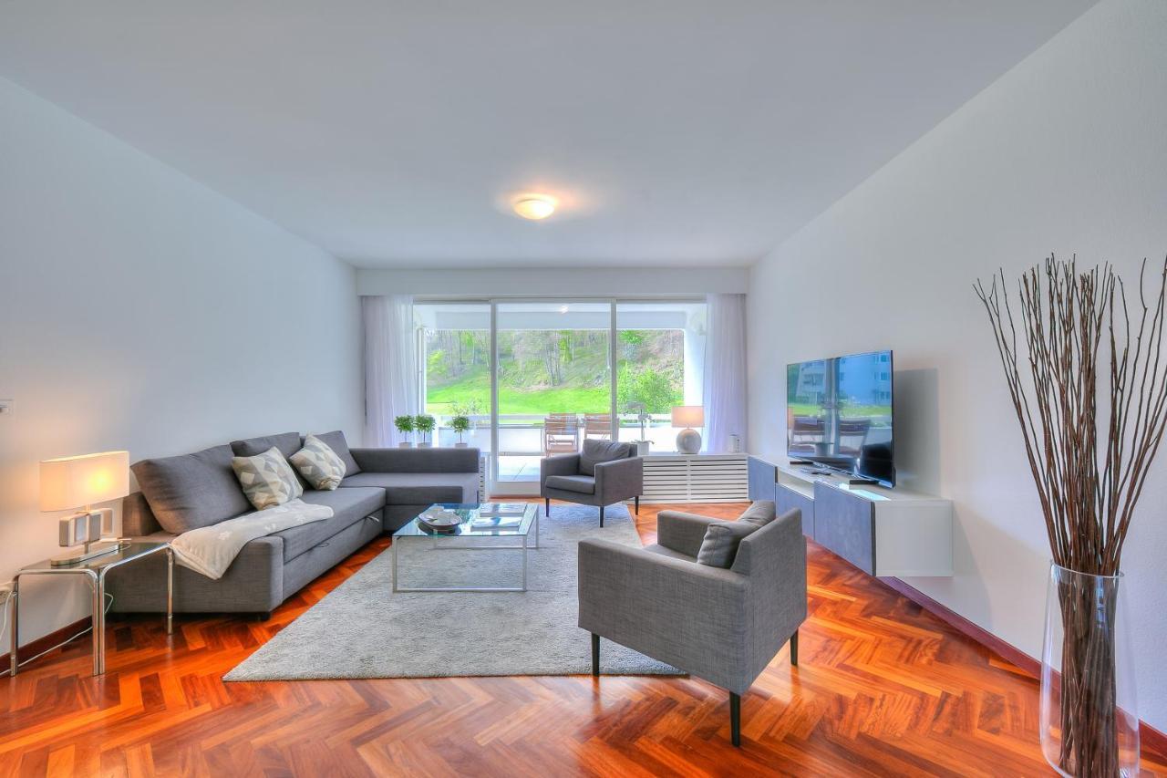 Residenza Parco Carona - Happy Rentals Lugano Dış mekan fotoğraf